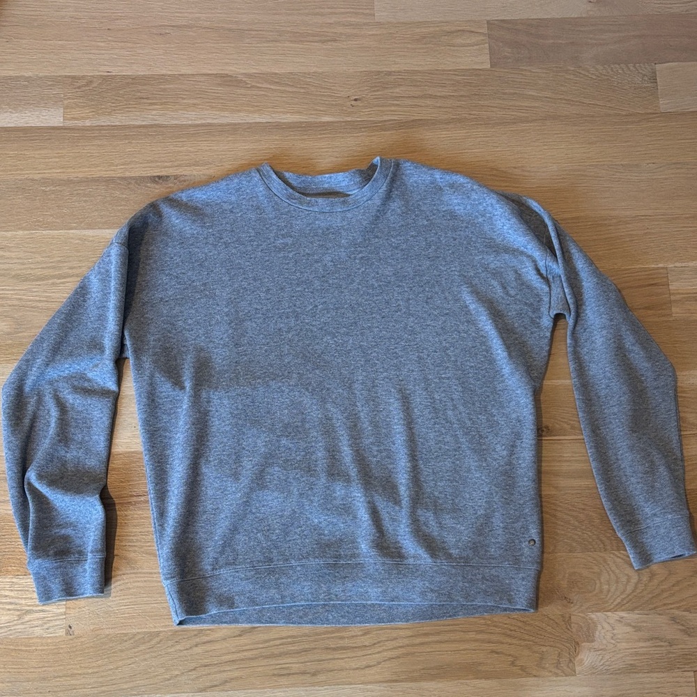 All Saints Classic Gray Crewneck Sweater